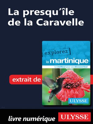 cover image of Martinique--La presqu'île de la Caravelle